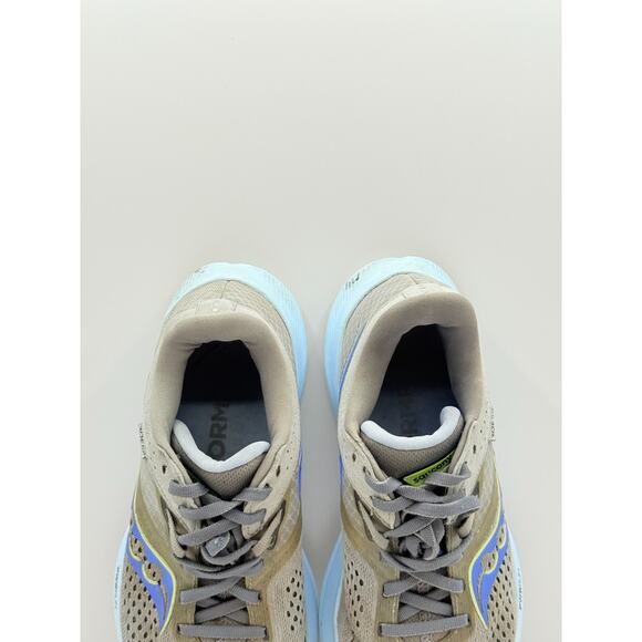 Size 8.5 - Saucony Ride 16 Womens Fossil Pool Gray Running Shoe S10830-15 - Picture 5 of 8